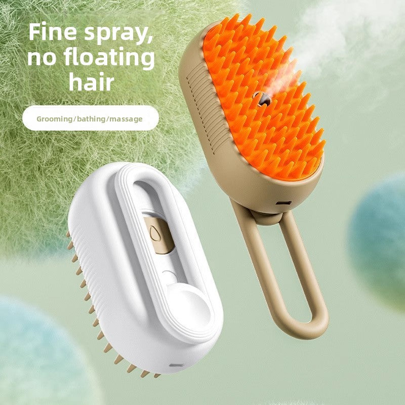 Pet Brush makes cleaning your pet easy
